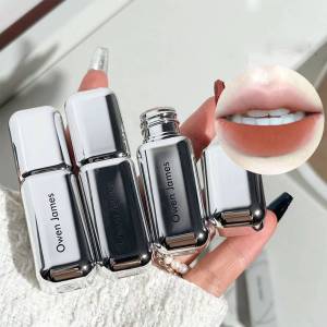 Lip Mud Lip Glaze Matte Velvet Matte Long-Lasting Lip Glaze Lipgloss Low Saturation Lipstick