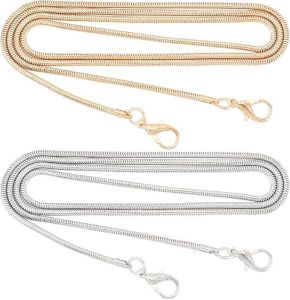 Imitation Pearl Bag Chain Metal Strap Extender Replacement Shoulder Crossbody Belt Alloy Handle Accessories For Women Handbag