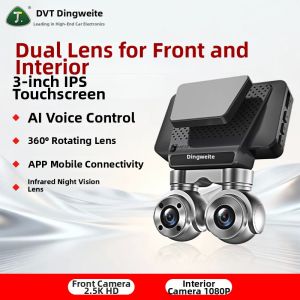 DVT | Quad Lens Sentry Mode 360-degree Panoramic Wireless Car Dash Cam