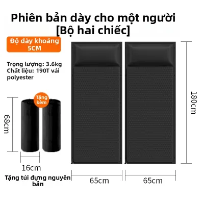 LANGTU | Đệm Hơi Ngủ Trên Ghế Sau Ô Tô