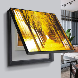 Golden Avenue Meter Box Decorative Painting Punch-Free Modern Simple Distribution Box Hiding Box Electric Brake Switch Wall Painting