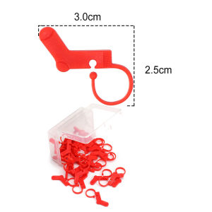 40/50/100pcs Heart Socks Shaped Stitch Markers Crochet Markers Rings Plastic Knitting Locking Stitch DIY Weaving Sewing Tool