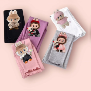 paket 5 pcs leging anak perempuan usia 0 sampai 10 tahun celana leging anak karakter motif viral