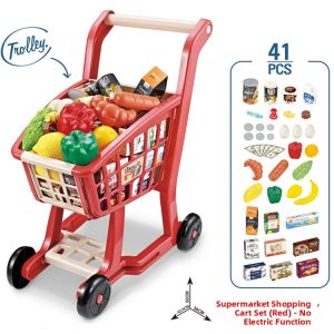 Large Supermarket Playset Shopping Cart Toy