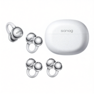 Sanag | Clip-On Wireless Bone Conduction Bluetooth Headphones