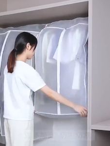 Clothes Cover Hanging Wardrobe Dust Cover Clothes Protector Clothes Rack Storage Cloth Protector