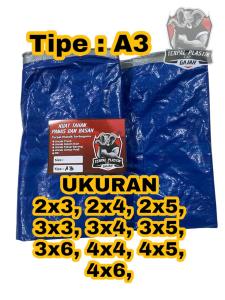 Terpal Plastik A3 Berbagai Macam Ukuran