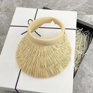 Jiaxun | UV Protection Summer Straw Hat With Pearl Decoration
