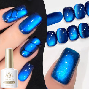 BORN PRETTY Blue Rhine Lake Cat Magnetic Eye Gel Polish 10ml Semi Permanent Nail Art Soak Of UV LED Nail Salon DIY Nail Gel