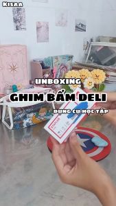 Dập ghim Deli / Đồ Bấm Kim số 10 Deli - E0238