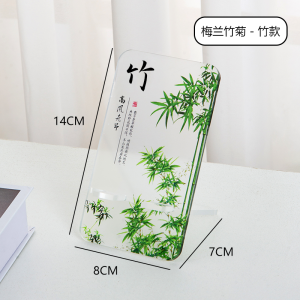 ชาร์จไฟได้ จัดระเบียบโทรศัพท์มือถือแบบเรียบง่าย ดีไซน์ใหม่ อะคริลิก สำหรับโต๊ะทำงาน ของตกแต่งสำนักงาน ของตกแต่งสำหรับคนไม่รู้เรื่อง