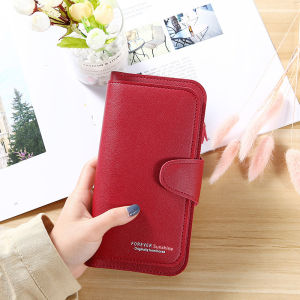Coin Purse Soft Leather 2 Fold Card Slot Wallet Business Wallet