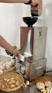 SHANBEN เครื่องปอกกระเทียมไฟฟ้า เครื่องปอกกระเทียม เครื่องแกะกระเทียม Electric Garlic Peeling Machine 40–50kg/1ชม