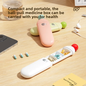 Portable Mini Medicine Box Storage Sub-box Travel Classification Organizer Hot-Selling Storage Solution