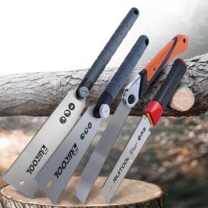 1 cái Nhật Bản kéo Saw 3-cạnh răng tay Saw SK5 linh hoạt lưỡi Non-Slip xử lý gỗ Saw gấp Saw cho chế biến gỗ công cụ
