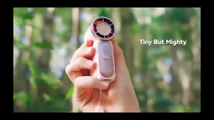Mini Handheld Fan High Speed Turbo Fan Portable USB Type-C Rechargeable Adjustable Speed Fan
