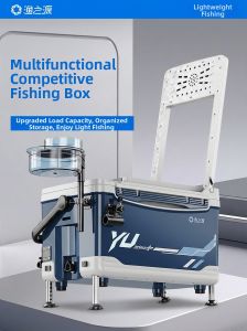 YUZHIYUAN | Full Set New Thicken Fishing Tackle Box Sit-able