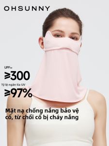 OHSUNNY | Khẩu Trang Chống Nắng Chặn Tia UV Với Lụa Lạnh Và Bảo Vệ Cổ