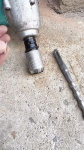 Adaptor Impact Wrench Ke Bor Beton Kotak Shank Impact Wrench to Electric Hammer Converter - 6778