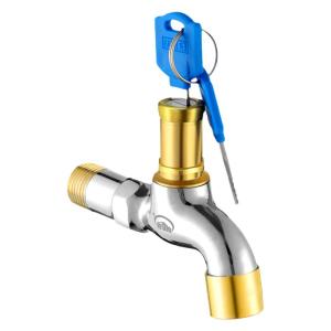 Locking Anti-theft Outdoor Faucet 4 Inches