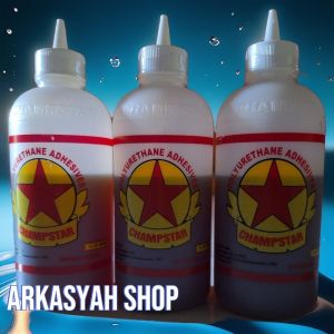 LEM BINTANG PU PUTIH 1/2KG 3 BOTOL (LEM CROT LEM MADU LEM BUSA LEM KAYU)
