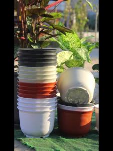 Self Watering Pots For Plant Flower Pot For Plant Pot Flower Pots For Plant Thickened Resin Flowerpot Pastoral Anti-Ceramic 花盆