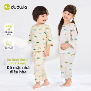 DUDUJIA | Thin Summer Childrens Pajama Set