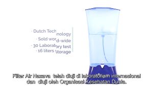 Nazava Murni 2 Filter - Filter Air Minum Keluarga - Water Purifier