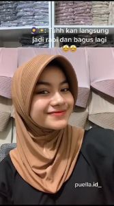 Hijab Bergo Sport Pet Tebal Jilbab Bergo Sport/Hijab Sport Instan Olahraga Spandex Jersey Bergo Voli