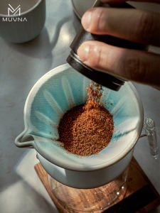 Muvna | V60 Ceramic Drip Non-folding Coffee Filter Cup