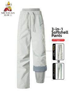 Mexican | Waterproof Windproof Womens Autumn Winter Mountaineering Sport Work Pants