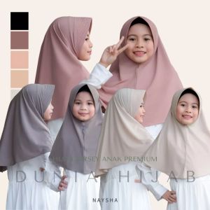 hijab terbaru Hamidah anak termurah SD usia 4 sampe 10 taun