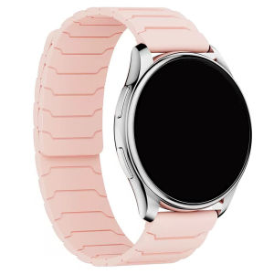 20 22mm Magnetic Loop Strap For AMAZFIT BALANCE 2/BIP Max 3 5 6/Cheetah 2 Ultra Silicone Band For Samsung Galaxy Watch7 Bracelet