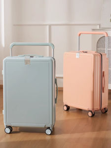 Multifunctional Small to Large Capacity 20 to 26 Inch Wide Pull Rod Womens Travel Luggage Silent Password Box Fashionable Trendy