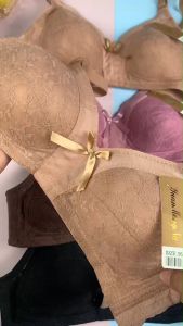 สำหรับสมาร์ท: เสื้อชั้นในผู้หญิงไร้โครง (3 ตะขอ คัพซี) เสื้อในคนแก่ เก็บข้างเยอะ หลังใหญ่ แบบตะขอ สายบ่าปรับได้