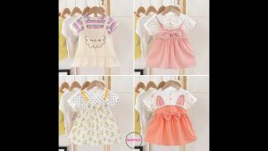 BU ชุดกระโปรงเด็กผู้หญิง อายุ 1-4 ปี เสื้อผ้าเด็ก ชุเดรสเด็กผู้หญิง ชุดเด็กผู้หญิง ชุดเจ้าหญิง เดรสเจ้าหญิง เดรสคุณหนู ชุดเดรส babygirls AS124