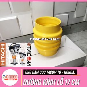 2 Loại Ủng Đầm Cóc Tacom Hitachi Honda Loại Cỡ To Đường Kính Lỗ 17cm và Loại Cỡ Nhỏ Đường Kính Lỗ là 145cm Su Nhún Máy Đầm Cóc Phụ Tùng Máy Đầm Cóc Nhật Bãi Đầm Cóc Xây Dựng Đầm Đất