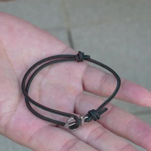 Vòng Tay Nam Phong Cách Dân Tộc Dây Thép Không Gỉ Có Thể Điều Chỉnh Làm Thủ Công Kiểu Viking Trang Sức Đi Biển Phụ Kiện Quyến Rũ.