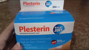 Onemed Plesterin Bulat Soft Non Woven 22mm x 22mm Isi 200pcs Lembut & Steril