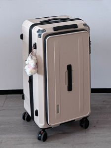 Expandable Durable Large Capacity Front Opening Luggage 34 inch