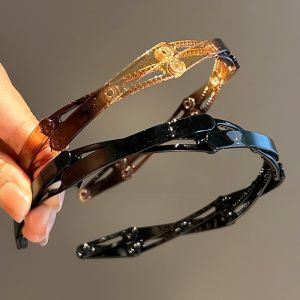 Portable Folding Hairband Womens New 2025 Advanced Sensation Face Washing Hair Clip Extendable Hair Accessories Headband