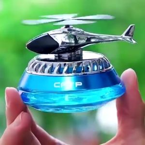 Nước hoa ô tô mô hình máy bay CATP chạy năng lượng mặt trời để taplo xe hơi cao cấp