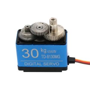 mitoot | Tay Quay Số Kỹ Thuật Số Chống Nước Mô-men Xoắn Lớn Bánh Răng Kim Loại 25T Dành Cho Xe RC Xe Tải Máy Bay Trực Thăng Máy Bay Không Người Lái - 20/25/30/35KG 180 ° Xoay Vòng