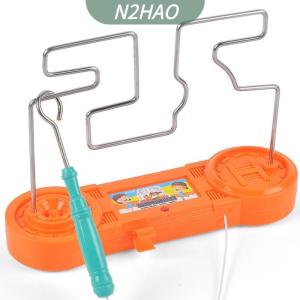 N2HAO Kids Collision Electric Shock Touch Maze Game Party Funny Science Experiment Toy