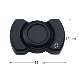 Meade | Đồ Chơi Giảm Stress 3 Trong 1 Bằng Kim Loại EDC Con Quay Trượt Từ Tính Đồ Chơi Xoay Giảm Căng Thẳng Chống Lo Âu Quà Tặng Để Bàn Dành Cho Người Lớn