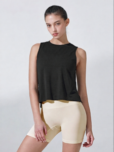 Women Loose Sleeveless Breathable Yoga Training Vest