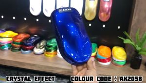 AIKKA AK2058 Star Cs Blue | Crystal Series | Automotive 2K Car Paint Motor Aerosol Spray Warna Cat Bancuh Kereta DIY 车漆