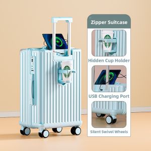 MIMANI | Durable Thick 20 inch Travel Luggage Case