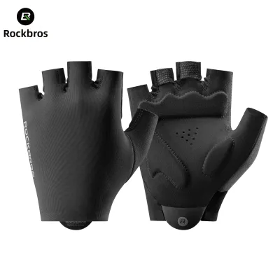 RockBros | Găng Tay Đạp Xe Chống Trượt Thấm Hút Sốc Mở Ngón