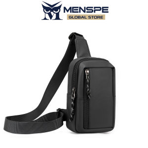 MENSPE Mens Chest Bag Fashion Film Bag Mini Anti-Scratch Bag Wear-Resistant Diagonal Shoulder Bag Waterproof Crossbody Bag Sport Bag Fashion Sling Phone Bag